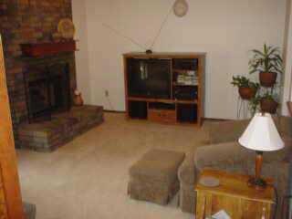 Other. Enjoy a living area with high ceilings and 