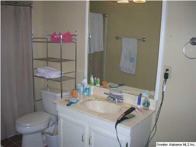 roomy bathroom