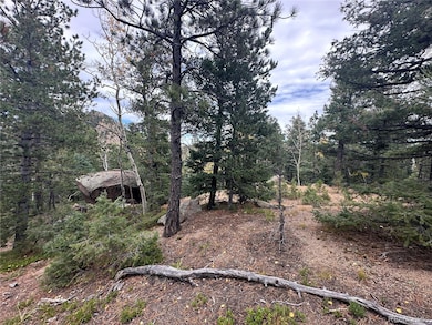 Rock outcroppings near build site
