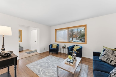 Main level: living room