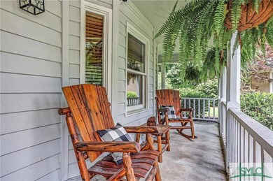 Relax and rock on the front porch