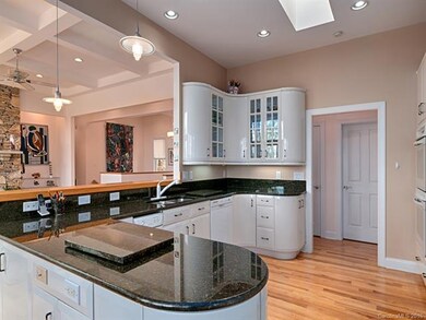 Lots of counter top space and cabinets for storage