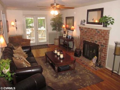 Den/Family/Great Room - French doors lead to the d