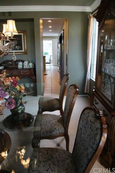 View from Formal Dining room to the end of kitchen