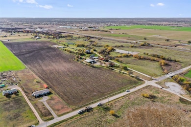 Aerial view with a rural view