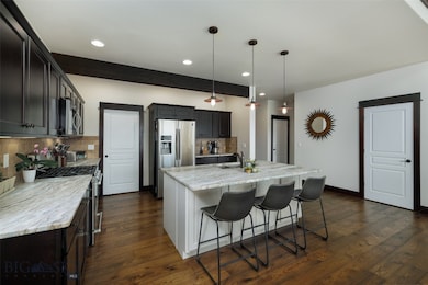 Beautiful finishes in the large kitchen