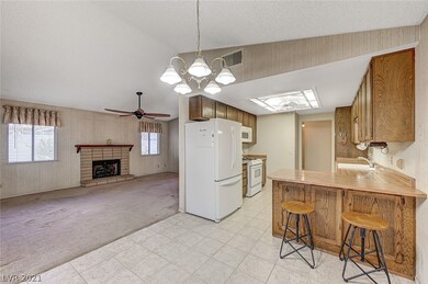 Dining area with easy access to the kitchen