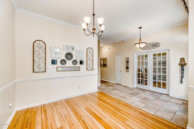 Formal dining used as a living room