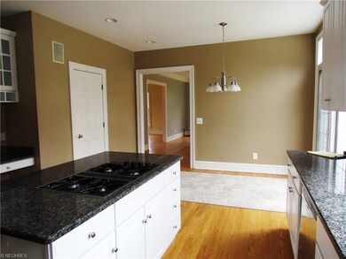 Kitchen eating area with direct access to deck