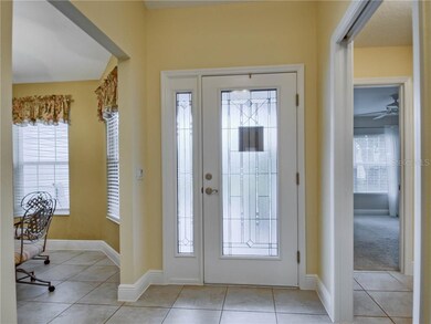 UPGRADED LEADED GLASS ENTRYWAY GIVES NATURAL LIGHT