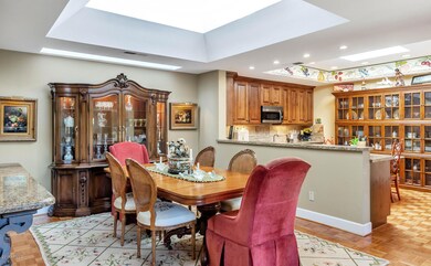 Dinning area with Skylight