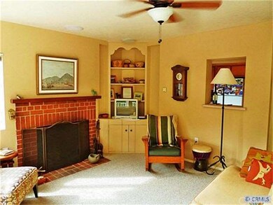 Living Room with Fireplace