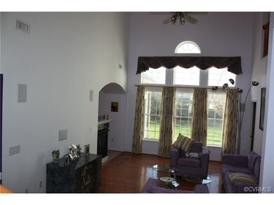 Main living area looking towards rear of home