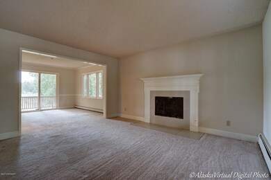 Updated fireplace