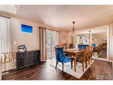 Gorgeous dining with deck access