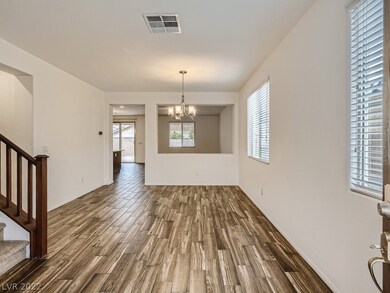 Gorgeous wood plank tile flooring downstairs.