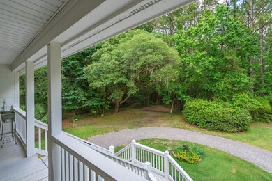 view from front porch