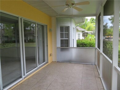 Tiled and screened Lanai