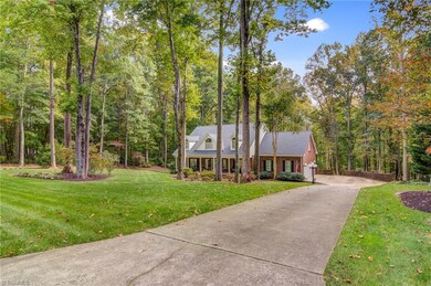 Home is situated back on the lot to give you a nice large front yard area.