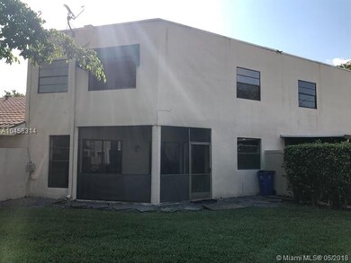 Rear of the property