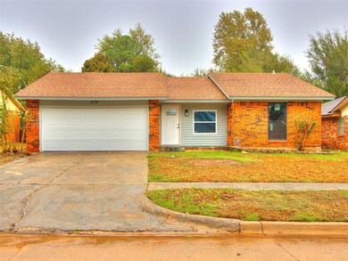 Ranch-style house with a garage