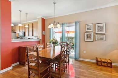 Dining Area with Patio View