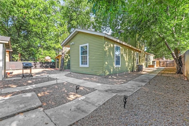View of side of property featuring a patio