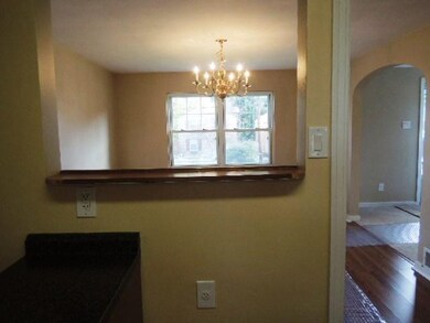 Dining Room. Pass thru from kitchen to dining room