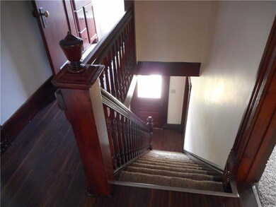 Original restored staircase from 2nd story