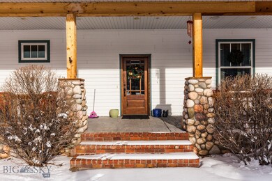 Inviting front porch
