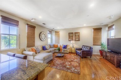 Kitchen opens to the spacious great room.