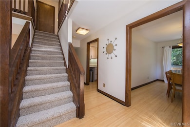 Renewal bamboo floors through the first floor and