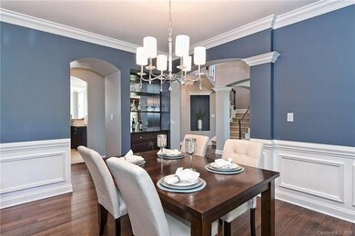 Dining Room with Custom Built-ins