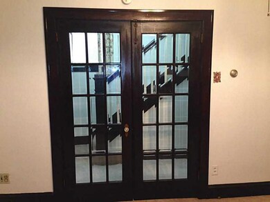 Living Room. French door between the Living Room a