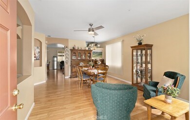 Entry into the Living and Dining Room.