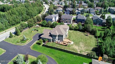 Aerial, look at that back yard!