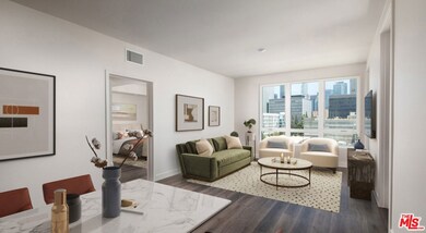 Virtually staged rendering