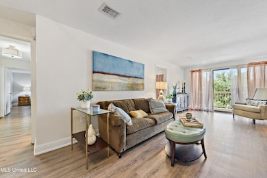 Living room and balcony