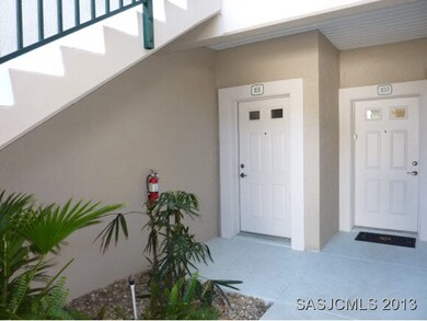 Entry door to unit.