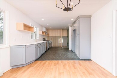 KitchenDining area with dining area