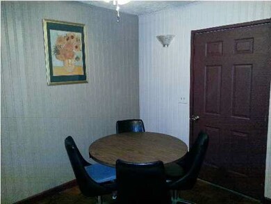Dining and exit to the garage.
