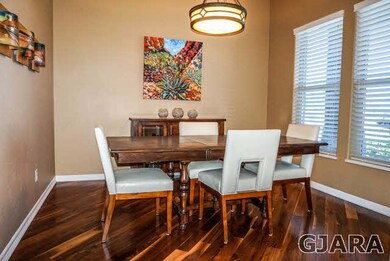 Walnut hardwood flooring, outfitted with in-floor 