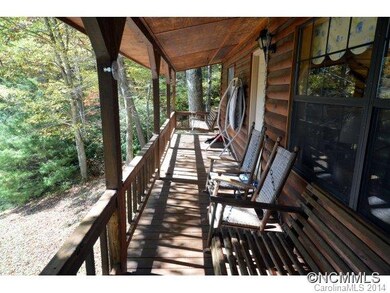 front porch , mountain views!