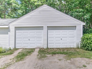 This Two car garage is in excellent...