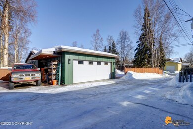 Attached 2 Car Garage Accessed Off Alley