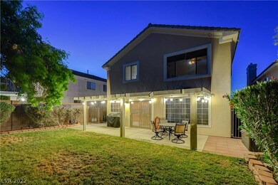 Back Yard with covered patio
