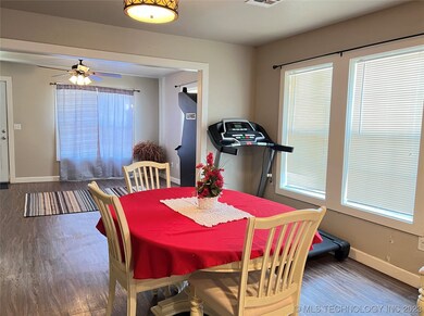 Dining Room - Open & Bright - View towards Living