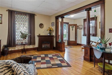 Family Room w/Hardwood Floors