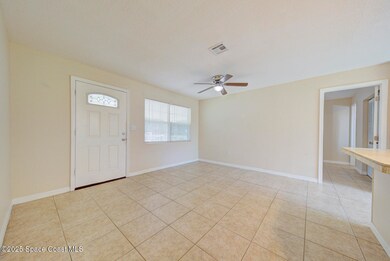 living room & front door