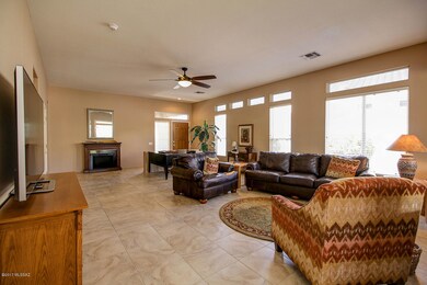 Great Room looking back to front entry
